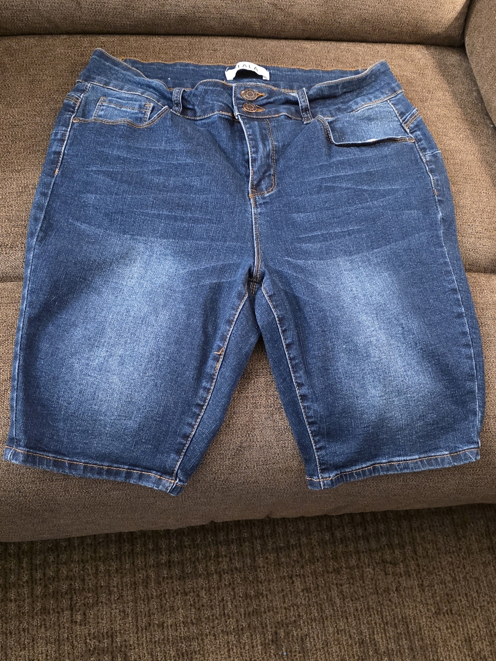TALA Women's Dark Blue Denim Jean Shorts